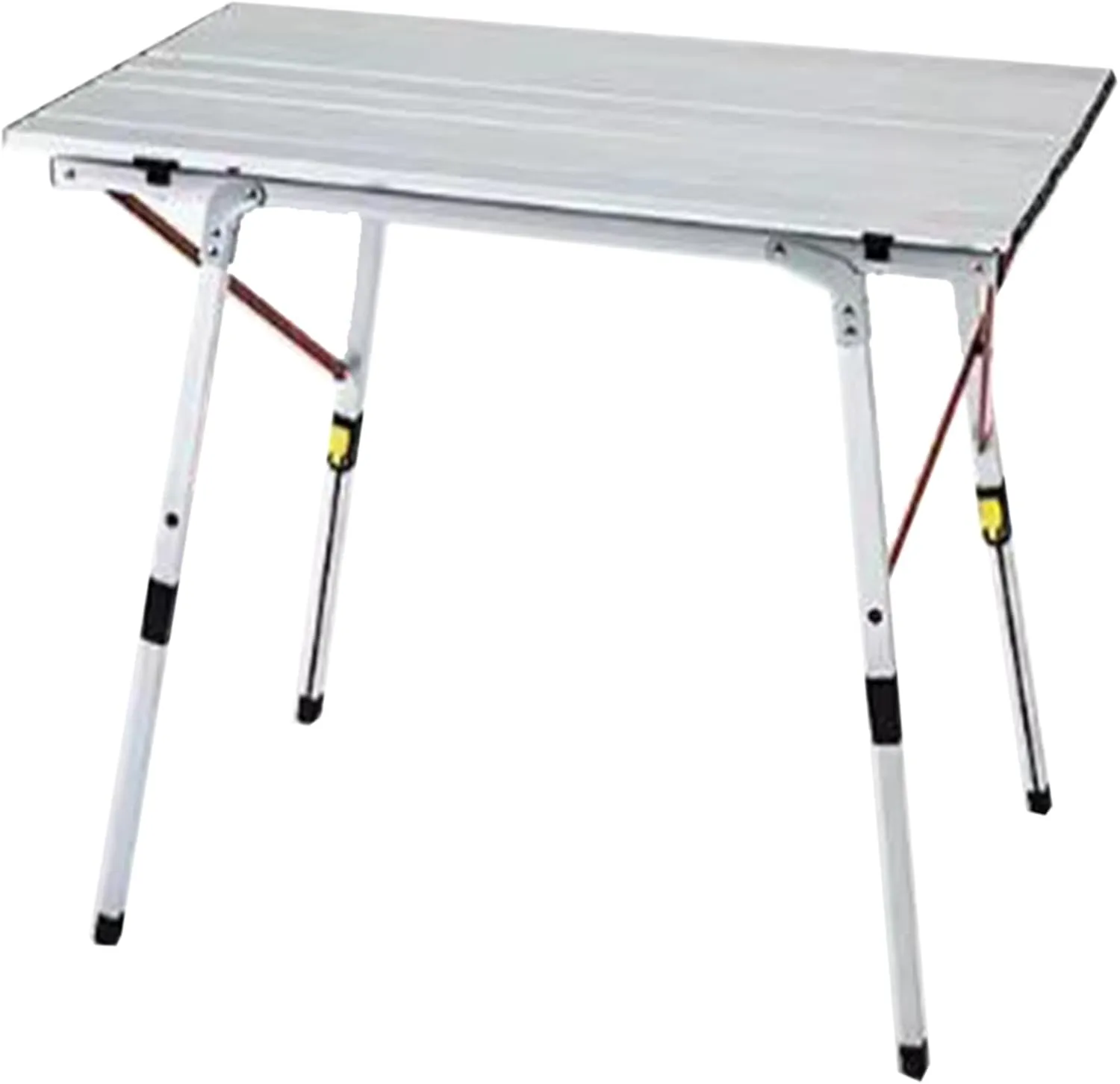 Aluminum Alloy Camping Table Folding Picnic Tables Ultralight Compact Camping Table Roll Up Table Top for Camping Hiking