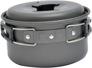 Aluminum Camping Pot Nonstick Pan for Camping Hiking Cookware Portable Fry Pan