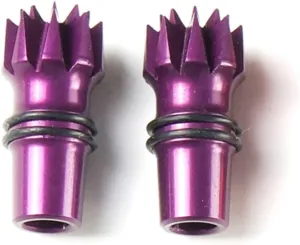 Aluminum M3 CNC RC Transmitter Stick Ends Controller Thumb Rocker for Frsky X9D X7 / Flysky I6S I6 I6X Transmitter Quadcopters Accessories (Purple)