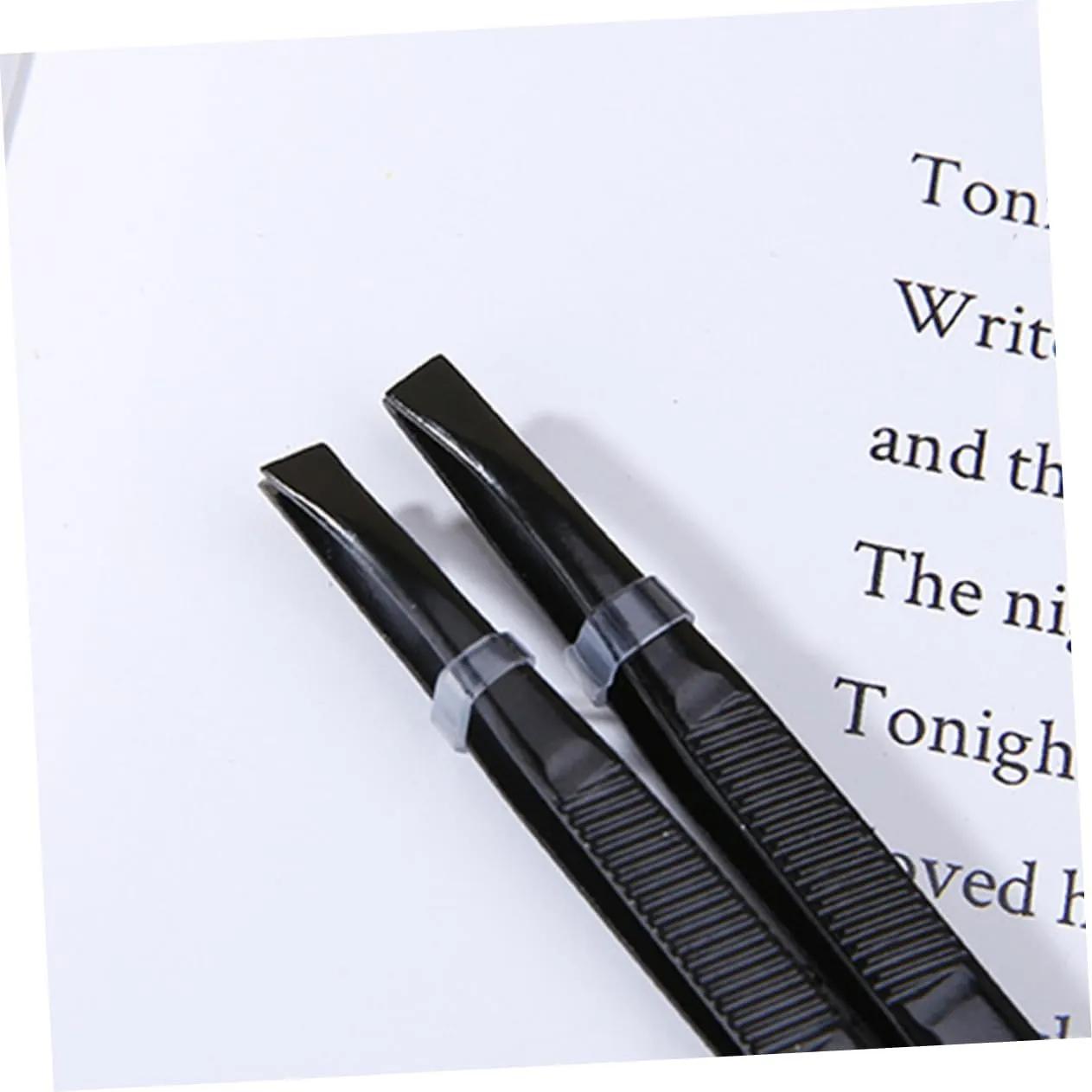 Angoily 3sets Professional Eyebrow Tweezers Set Stainless Steel Eyebrow Clamp Shaping Tool Makeup Accessories 4pcs*3