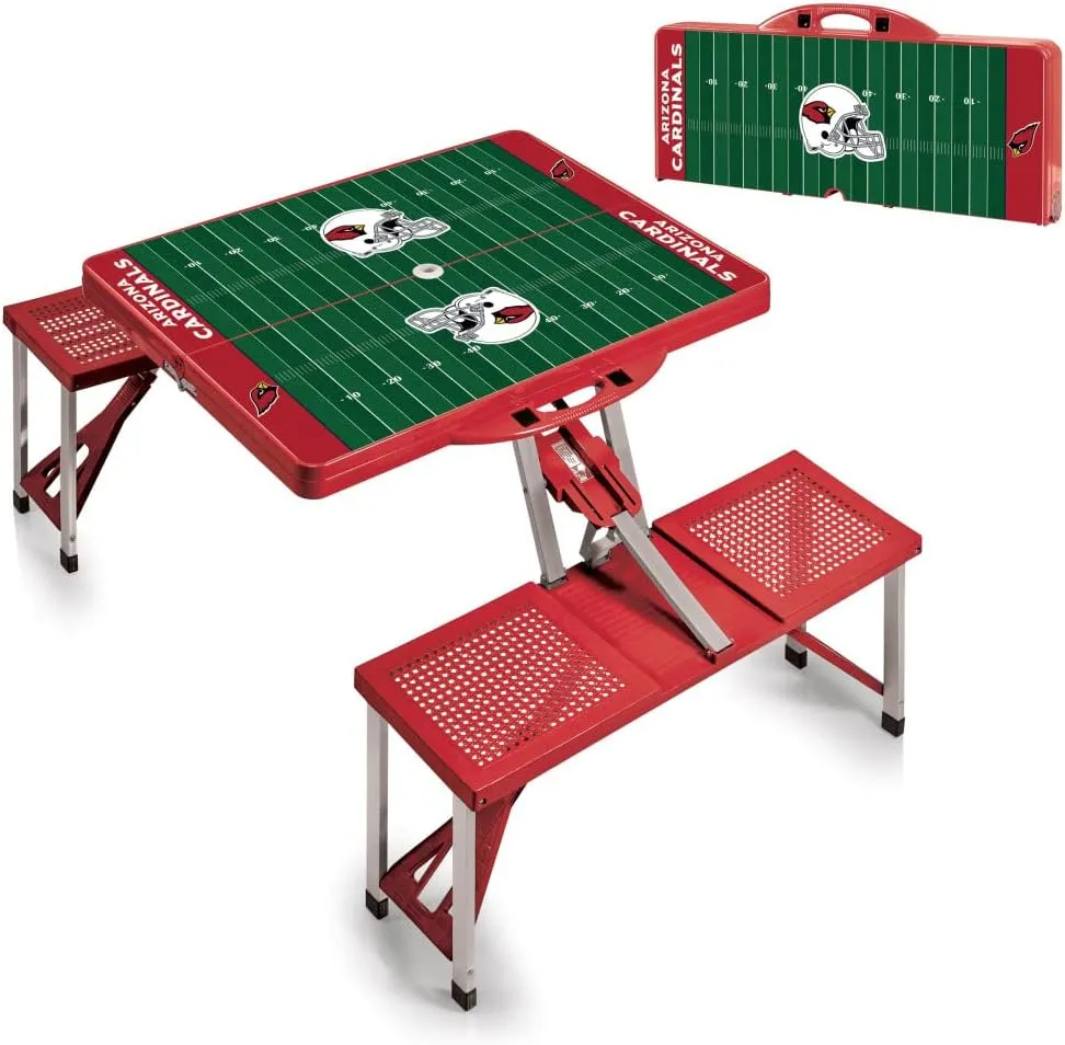 Arizona Cardinals Picnic Table - Cardinal