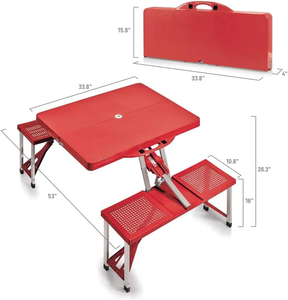 Arizona Cardinals Picnic Table - Cardinal