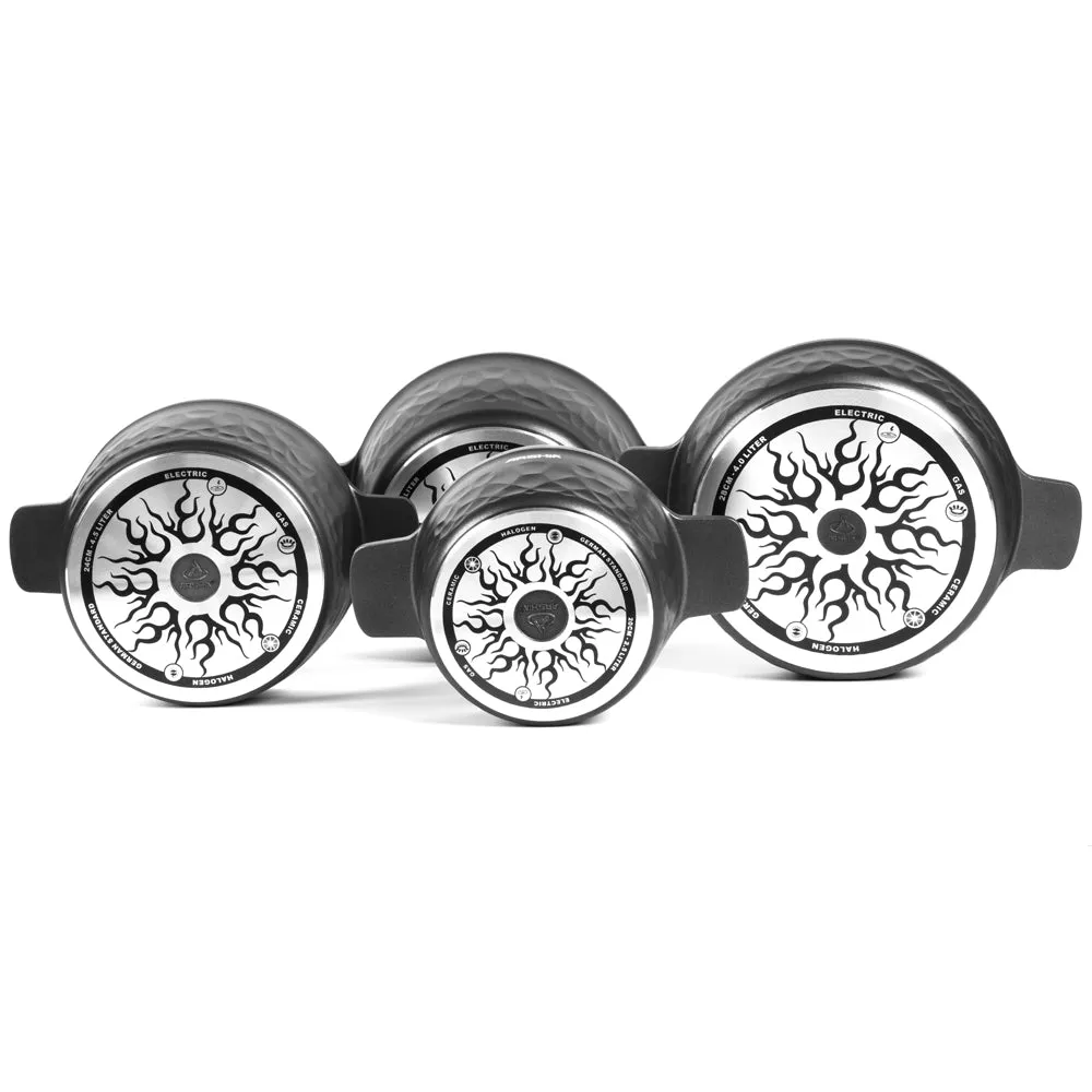 Arshia Die-Casted Cookware 8pc Set