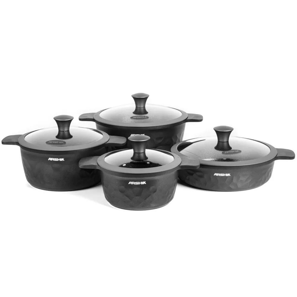 Arshia Die-Casted Cookware 8pc Set