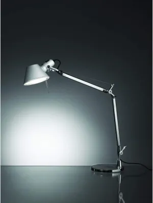 Artemide Tolomeo Table Lamp | with Base - Micro - Aluminum