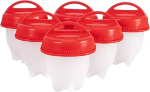 As Seen On TV - Silicone Egg Boil, set of 6