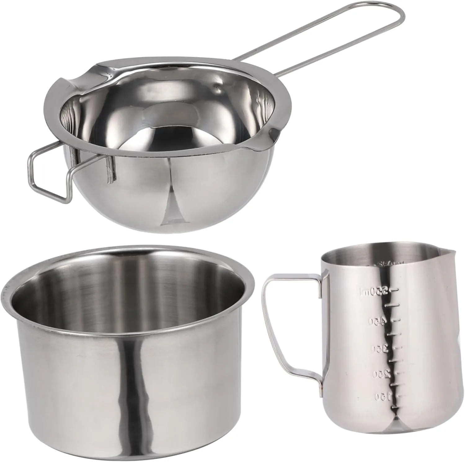 Backpacking Cookware 1 Set Milk Pan Outdoor Cooking Pot Heat Conductive Non-stick Easy to Maintain