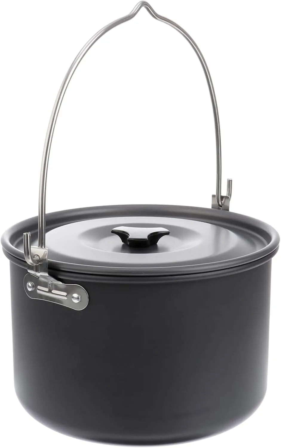 Backpacking Cookware Pot 4l Aluminum Camping Cooking Set Multi-Purpose Outdoor Utensil Kit