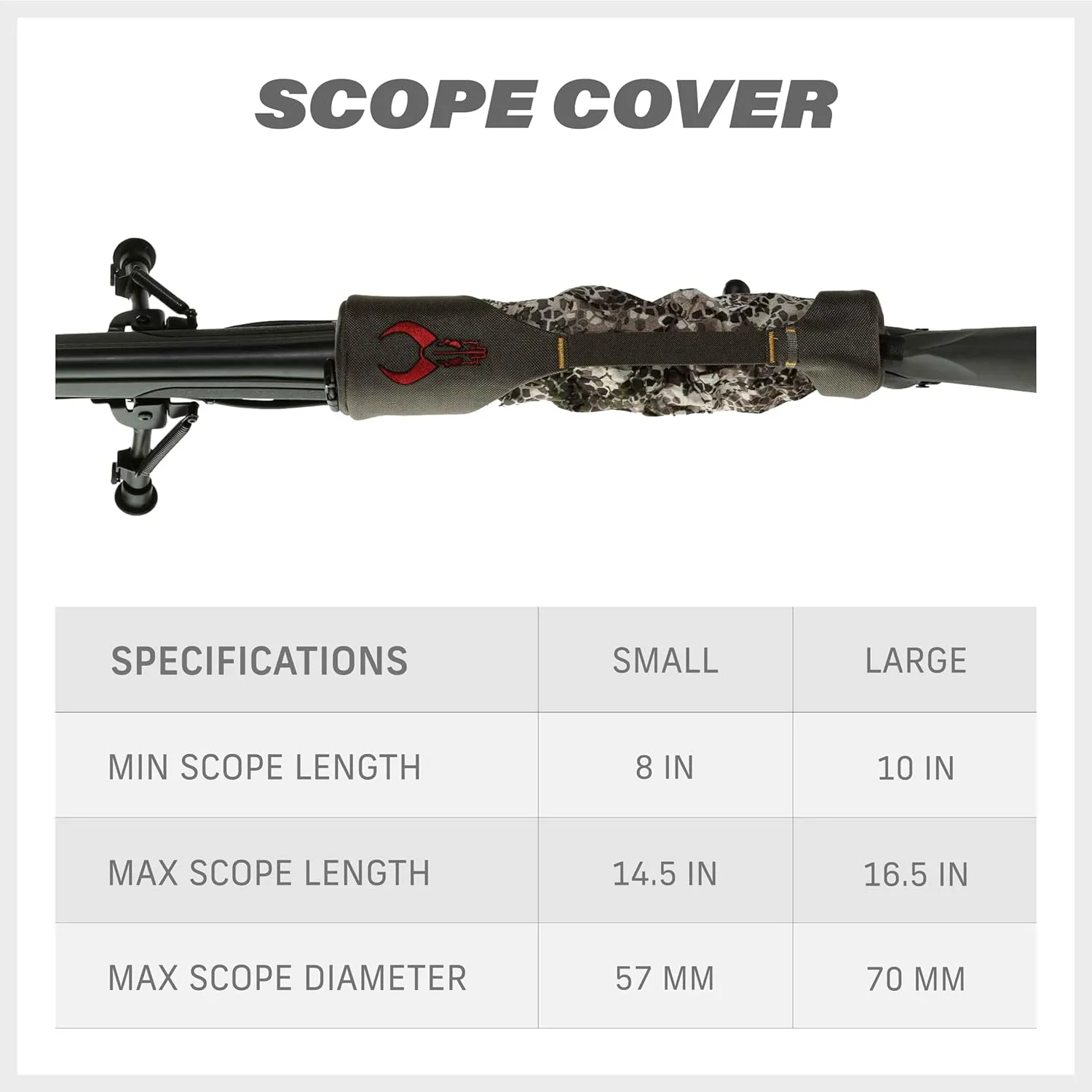 Badlands Scope Cover with Adjustable Stretch-Fit