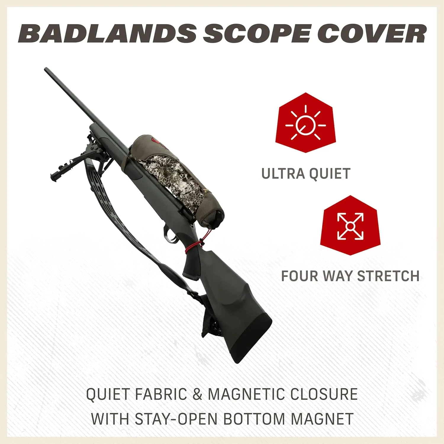 Badlands Scope Cover with Adjustable Stretch-Fit