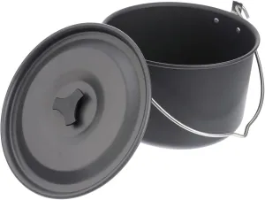 balacoo Camping Cookware 4l Aluminum Pot Set for Camper Backpacking and Hiking
