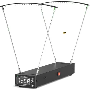 Ballistic Precision Chronograph, Slingshot Bullet Bow Velocity Speed Tester with MPS/FPS Joules Readings