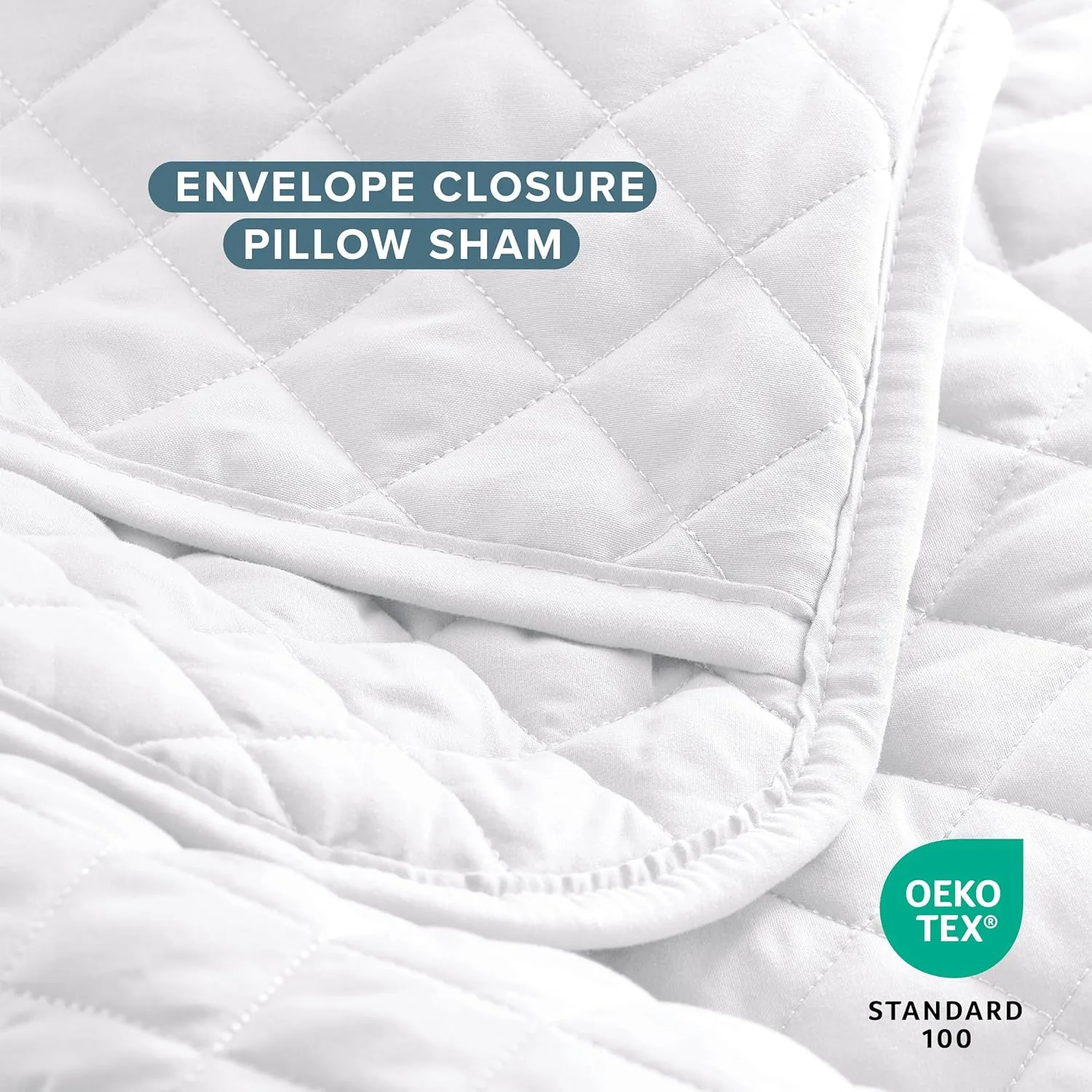 Bare Home Premium 3 Piece Quilt Set - King Size - Coverlet Set - Diamond Stitched Bedspread - Ultra-Soft Luxurious Lightweight All Season Bedspread (King, White)