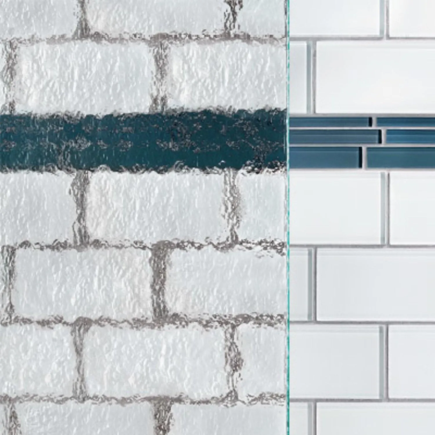 Basco Deluxe Framed Sliding Shower Door, Fits 45-47 inch opening, Obscure Glass, Silver Finish