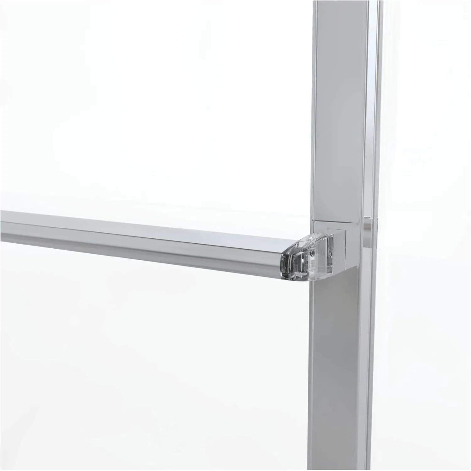 Basco Deluxe Framed Sliding Shower Door, Fits 56-59 inch opening, Clear Glass, Brushed Nickel Finish