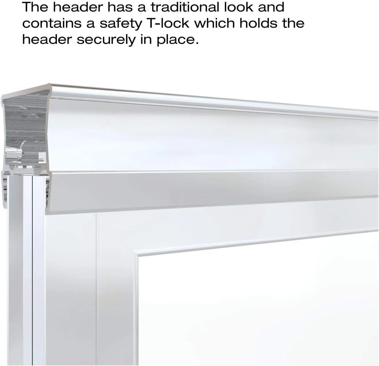Basco Deluxe Framed Sliding Shower Door, Fits 56-59 inch opening, Clear Glass, Brushed Nickel Finish