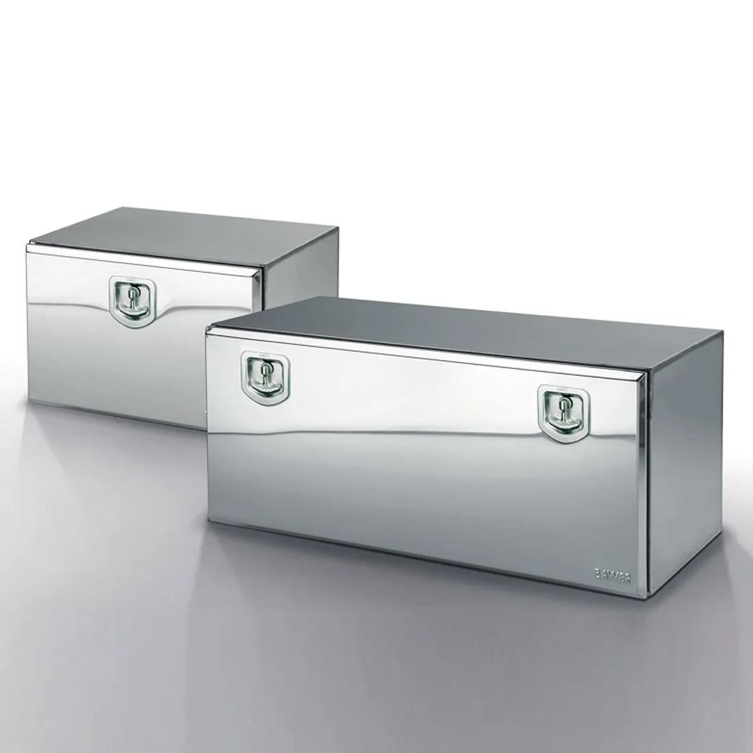 Bawer All Stainless Steel Tool Box - 24 x 24 x 36