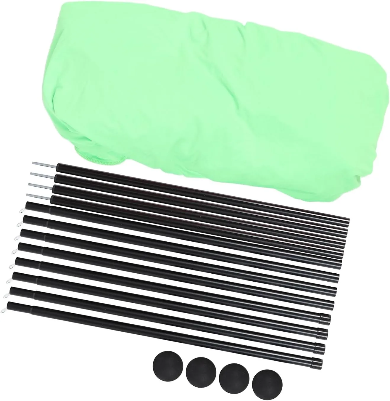 Beach Store, Light Light Stable UPF50  Quick Configuration 4 Polas Polas Pop Up Up Shade Sun Shelter for Camping (Green)