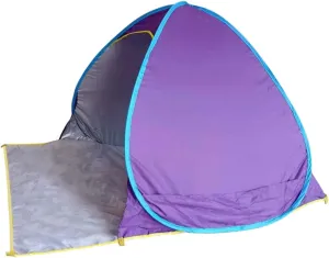 Beach Tent Beach Umbrella Automatic Sun Shelter Cabana Easy Set Up Light Weight Beach Canopy Anti-UV Portable Sunshade Beach Shade (Color : Pink, Size : 145 * 160 * 110cm) (Pink 145 * 160 * 110cm) (P