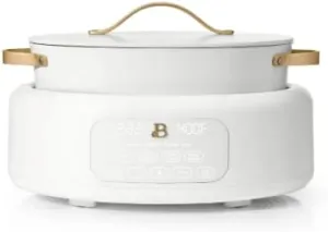 Beautiful 10-in-1 6qt Electric Multi-Cooker by Drew Barrymore (White)