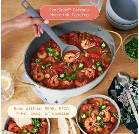 Beautiful 10-in-1 6qt Electric Multi-Cooker by Drew Barrymore (White)