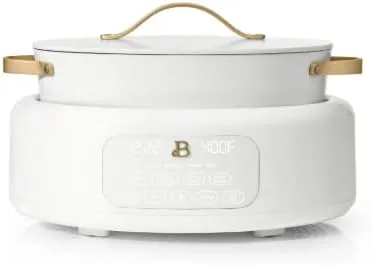Beautiful 10-in-1 6qt Electric Multi-Cooker by Drew Barrymore (White)