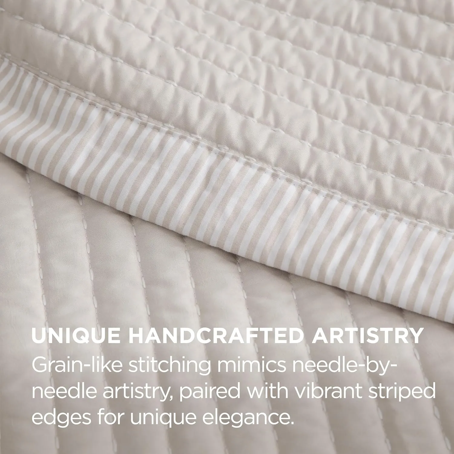 Bedsure Quilts Queen Size - Queen Quilt Bedding Set Bedspread Coverlet Comforter, Lightweight Corduroy Pattern Bedspread, 3-Piece Set with 90"x96" Coverlet & 2 Pillow Shams, All-Season Soft Microfiber