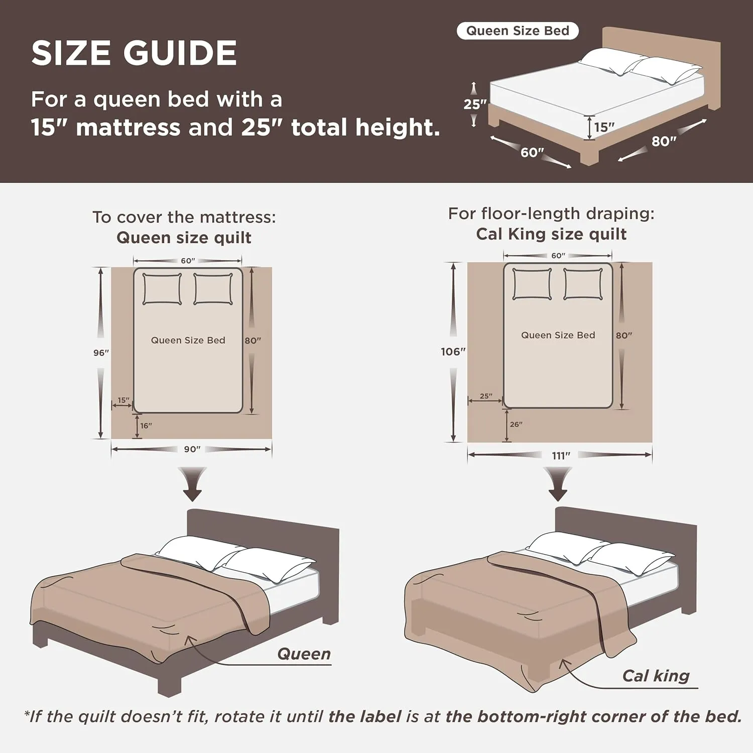 Bedsure Quilts Queen Size - Queen Quilt Bedding Set Bedspread Coverlet Comforter, Lightweight Corduroy Pattern Bedspread, 3-Piece Set with 90"x96" Coverlet & 2 Pillow Shams, All-Season Soft Microfiber