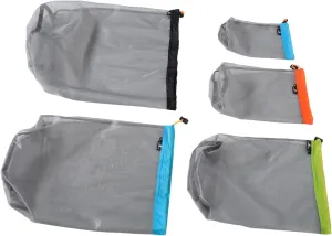 BESPORTBLE Backpacking Compression Sack Set of 3 Large Storage Bag Drawstring Sleep Bag Carrier Reusable for Hiking