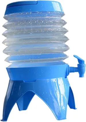BESPORTBLE Large Capacity Collapsible Water Bucket Camping Water Jug Spigot for Travel and Outdoor Activities