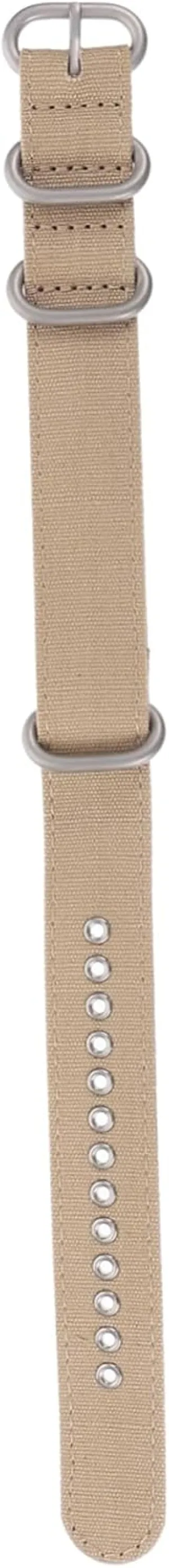 BESPORTBLE Stylish Canvas Watchband Accessory 304 Stainless Steel Buckle Comfortable Fit Multi-color Options