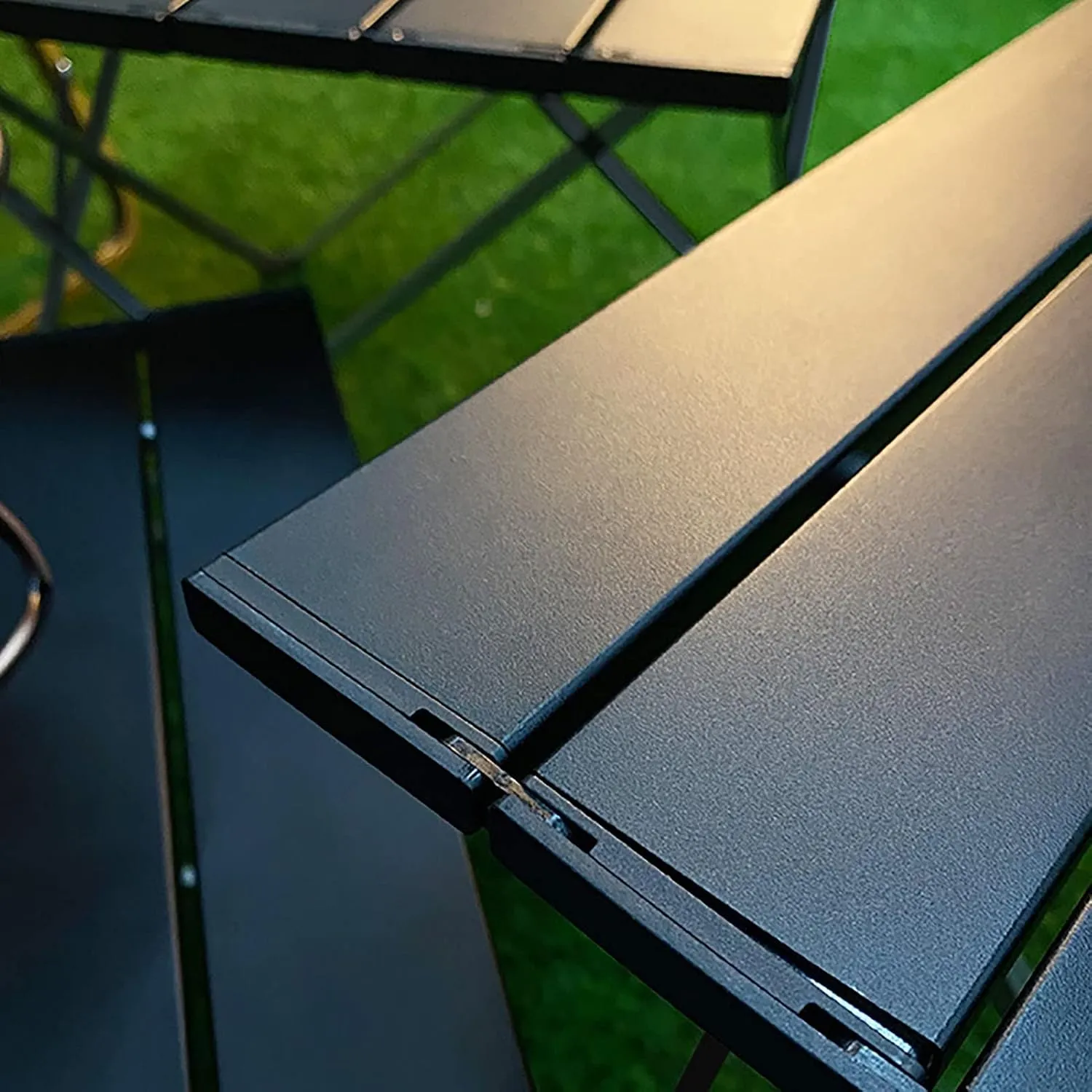 BK&MF Portable Outdoor Camping Folding Table,Ultralight Aluminum Beach Table Compact Travel Table Roll-up Table with Carry Bag for BBQ, Party, Camping,A,56x40x40cm(22x16x16inch)