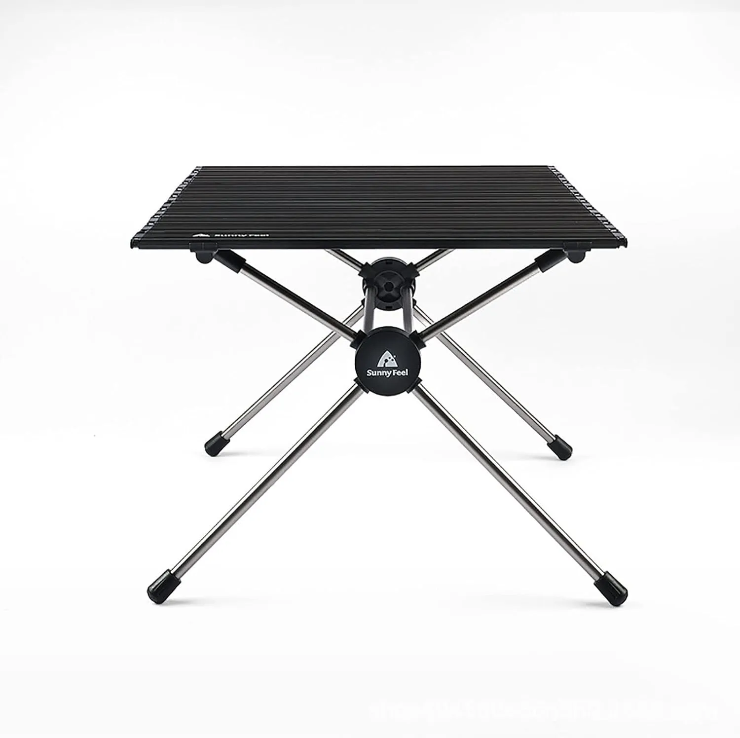 BK&MF Portable Outdoor Camping Table,Ultralight Aluminum Roll-up Compact Table Picnic Camping Table with Carry Bag for BBQ, Party, Camping,A,75x55x45cm(30x22x18inch)