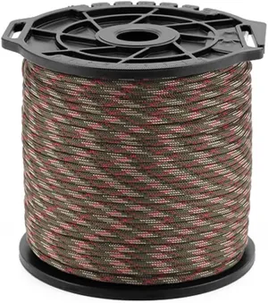 Bnineteenteam Outdoor Multifunctional Spool 9 Core Umbrella Rope 4mm Thick Binding Rope Clothesline Tent Wind Rope Climbing Rope 100m