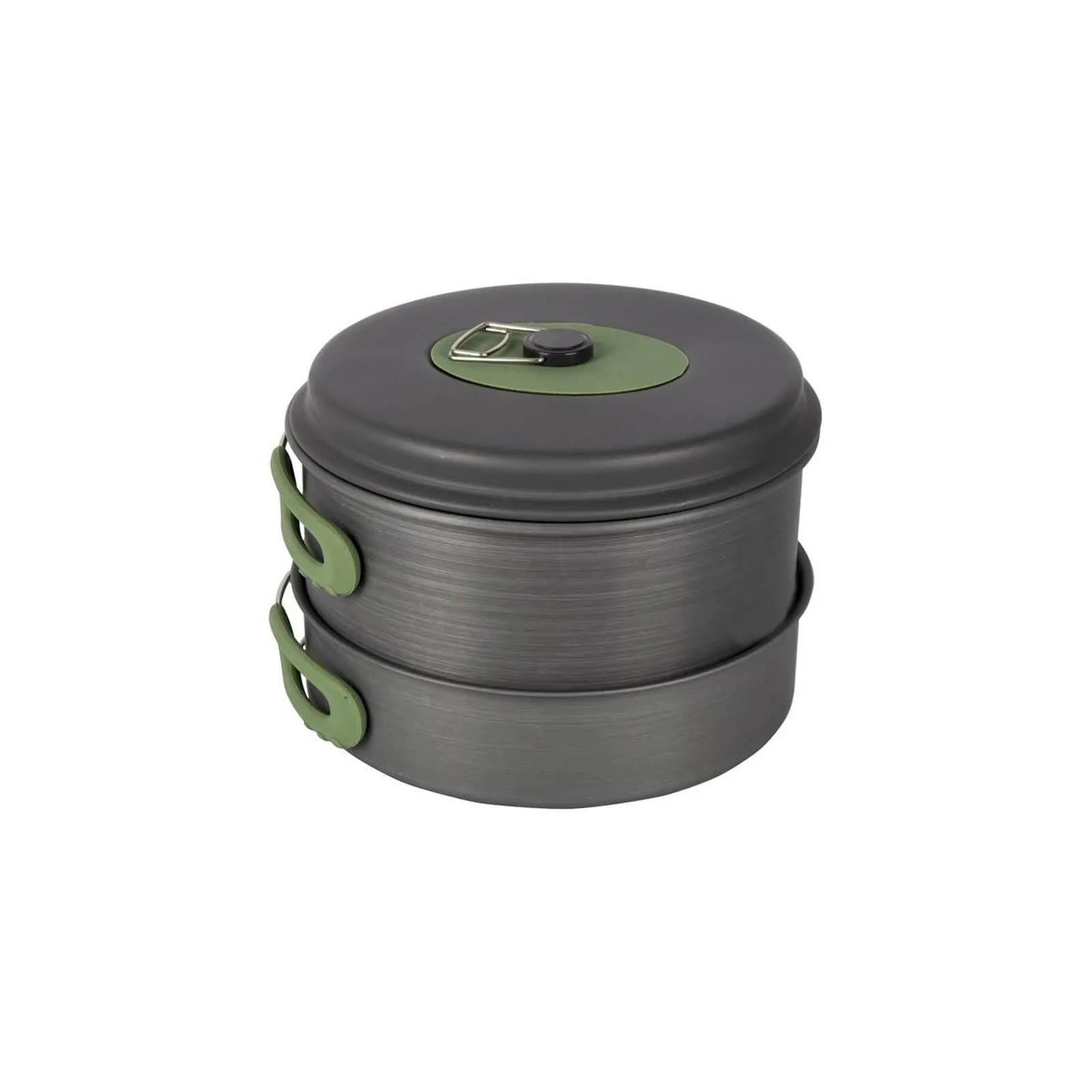 Bo-Camp Cookware Set Explorer xl 4 Pieceshard Anodized Aluminium