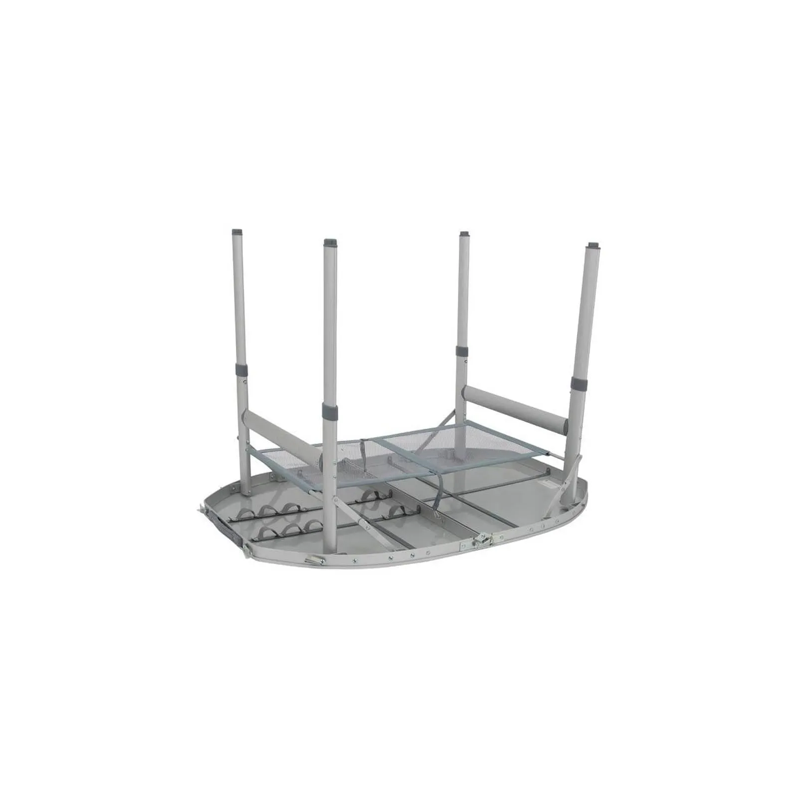 Bo-Camp Table Premium Oval Case Model 100 x 70cm