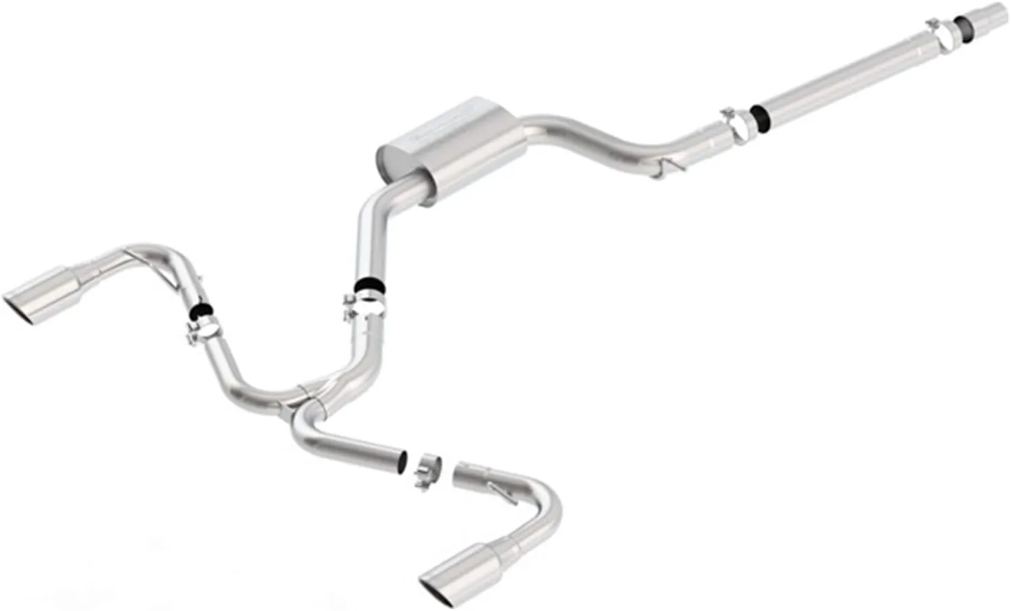 BORLA 140751 Cat-Back Performance Exhaust System for 2018-2021 Volkswagen Golf GTI MK7.5 2.0L Automatic/Manual Transmission Front Wheel Drive 2, 4 Door. Does NOT fit MK7.
