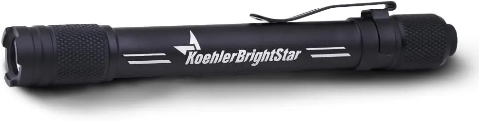 Bright Star Ion Pocket Penlight – 135 Lumens High Output LED, Rugged Torch, AAA Battery Powered, Perfect for Outdoor, Camping, Emergency, Work, Industrial, Medical, Safety & Inspection