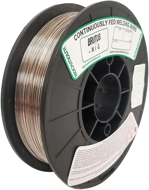 Brutus MIG Wire: .045" Dia., For All Steel Repairs, Gas Required
