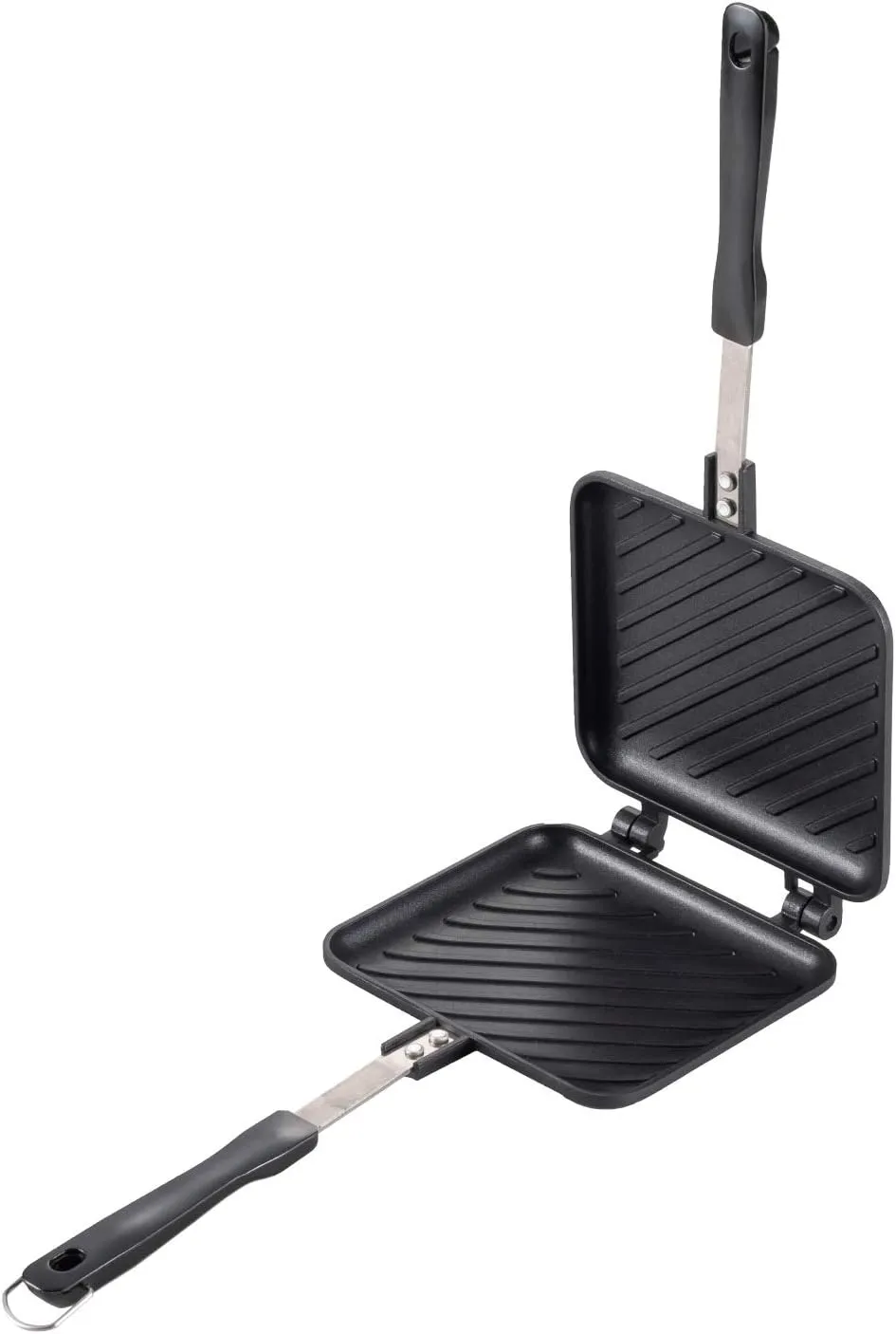 BUNDOK BD-901 Hot Sand Plate, Fluorine Resin Treatment, Camping Panini