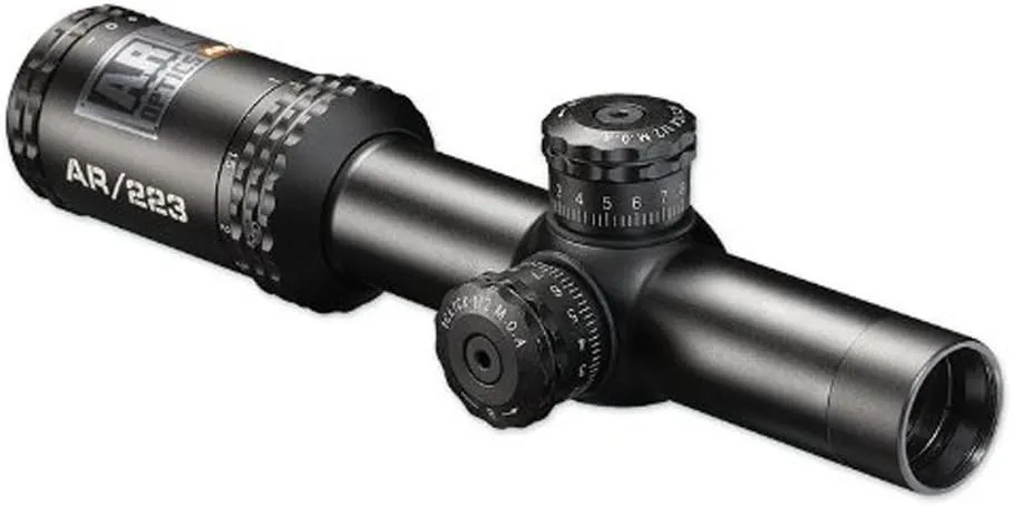 Bushnell Optics, Drop Zone Reticle Riflescope with Target Turrets, Matte Black, 1-4x/24mm
