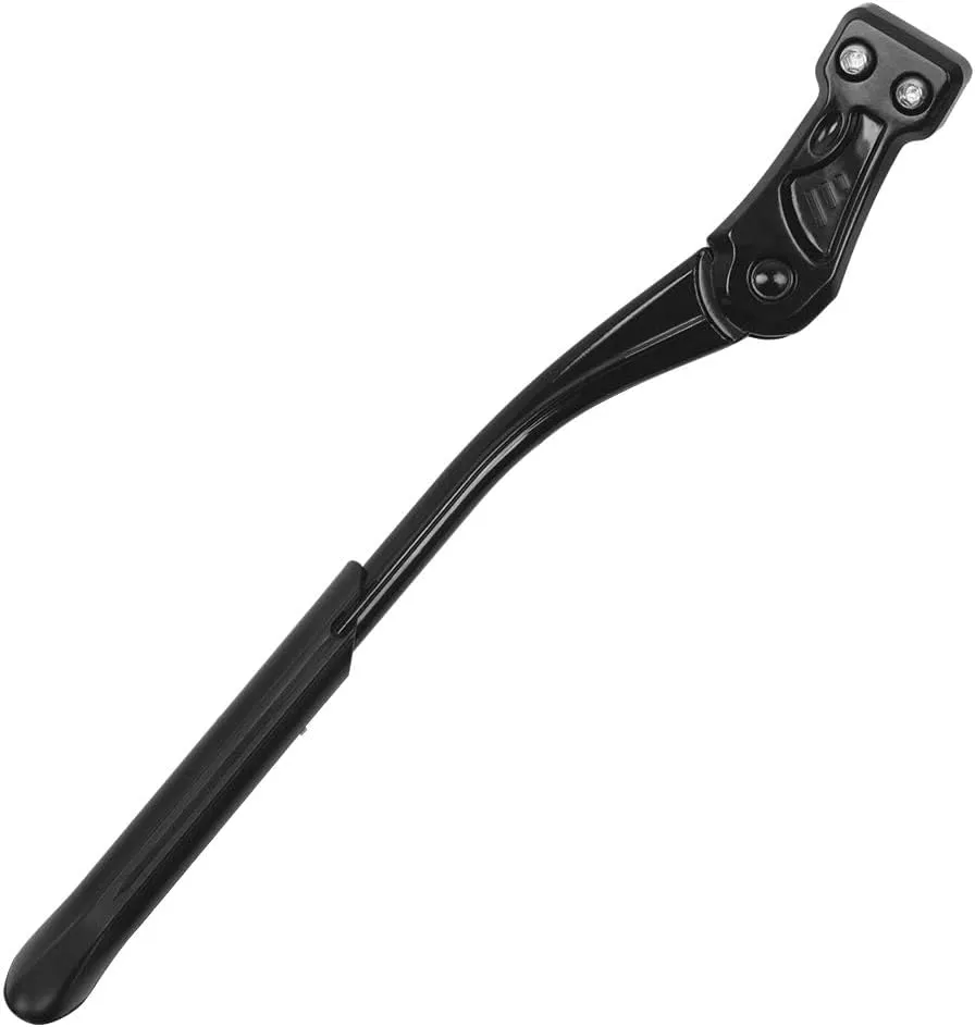 BV Bike Kickstand - Mountain Bike Kick Stand for 24-29" Bicycles - Adjustable Length, Non-Slip Sole, Aluminum Alloy Material - Bicycle Kickstand