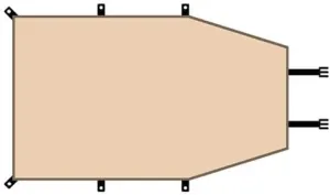 Camper Shade Awning Canopy with Complete Kits for Buick Envision/Envista/Lacrosse/Regal/Century/Electra/Lesabre, Waterproof UV Protection, Easy Set Up, Ultra-Durable Camping Tent