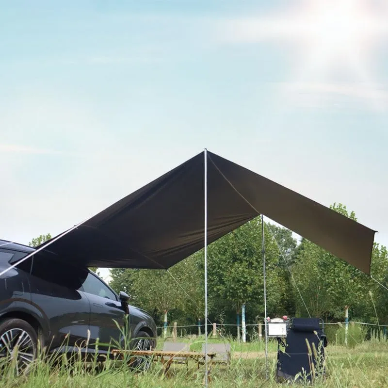 Camper Shade Awning Canopy with Complete Kits for Nissan Kubistar/Maxima/Micra/NP300/NV250/Primera/Pulsar, Waterproof UV Protection, Easy Set Up, Ultra-Durable Camping Tent