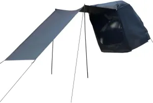 Camper Shade Awning Canopy with Complete Kits for Volkswagen T-ROC/Tiguan/Touran/Transporter, Waterproof UV Protection, Easy Set Up, Ultra-Durable Camping Tent,2 Style 2-A Black