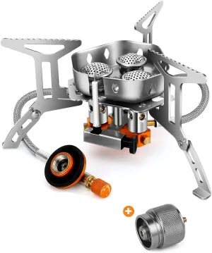 Camping Adjustable Ultralight Backpacking Stove for Camping Hiking Backpack Outdoor