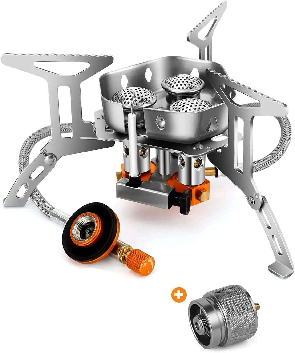 Camping Adjustable Ultralight Backpacking Stove for Camping Hiking Backpack Outdoor