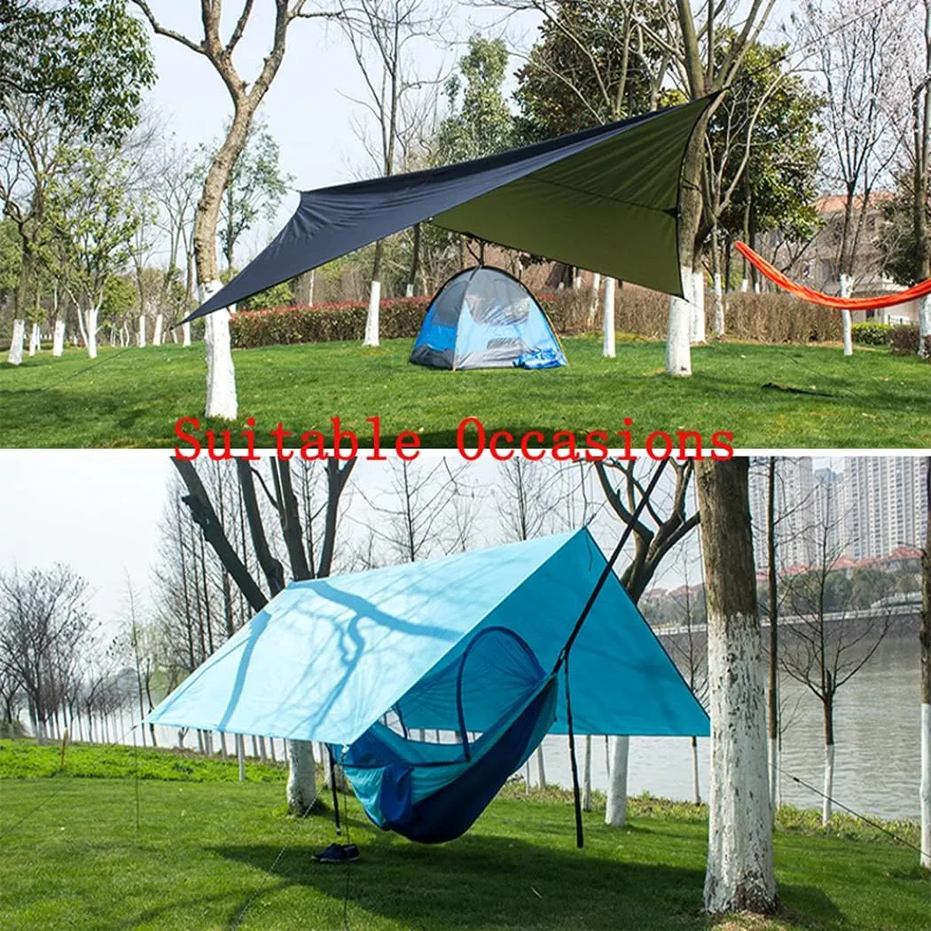 Camping Canopy Tent Sun Shelter- Outdoor Party Shade - Instant Set Up/Easy Storage/Portable Carry Bag - Water Resistant and Anti-UV -115x115 inch Gift #4