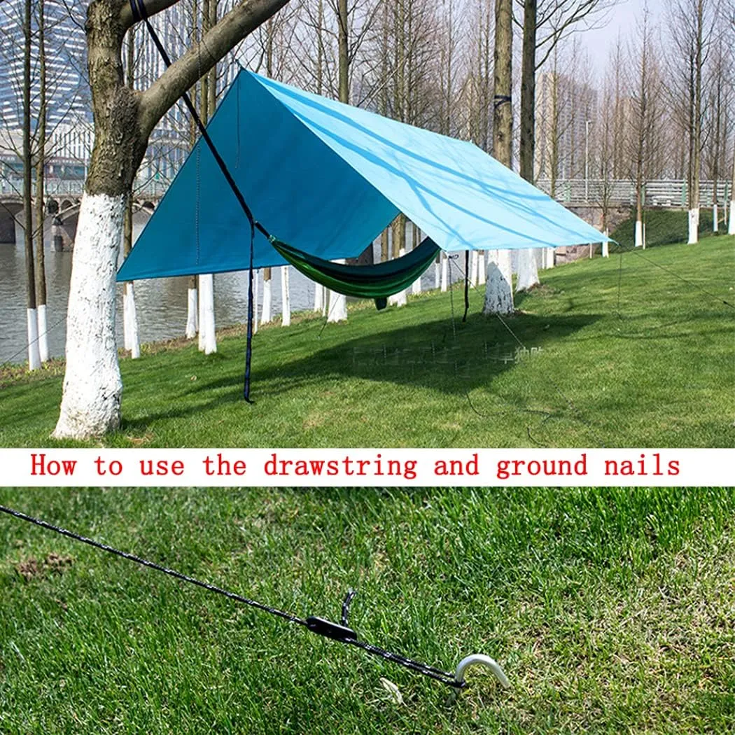 Camping Canopy Tent Sun Shelter- Outdoor Party Shade - Instant Set Up/Easy Storage/Portable Carry Bag - Water Resistant and Anti-UV -115x115 inch Gift #4