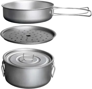 Camping Cookware Kitchen Equipment Tableware Utensils Cooking Pots Accessories for Outdoor Camping Backpacking Traveling